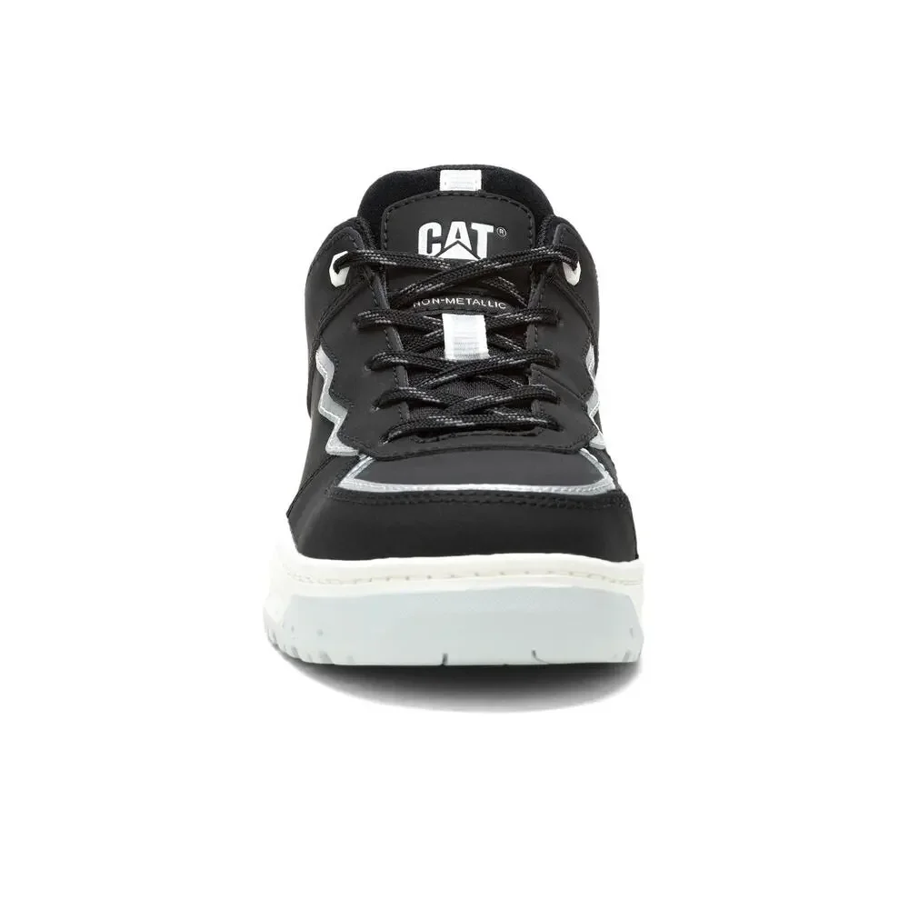 CATERPILLAR STREAMLINE COURT CT BLACK NUBUCK/SILVER 9 B (M)